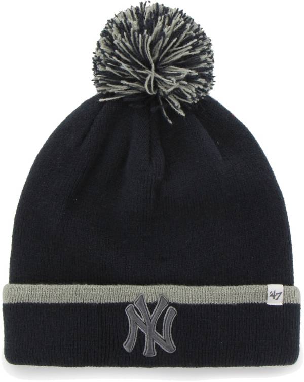 '47 Men's New York Yankees Navy Bar Cuff Knit Beanie product image