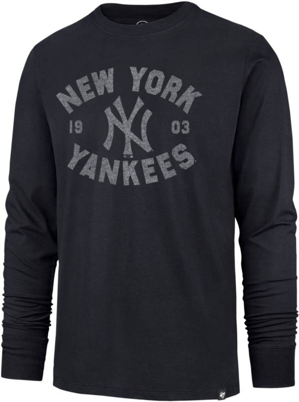 '47 Men's New York Yankees Navy Franklin Overcast Long Sleeve Shirt