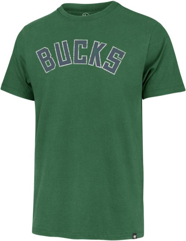 '47 Men's 2021-22 City Edition Milwaukee Bucks Green MVP Short Sleeve T-Shirt