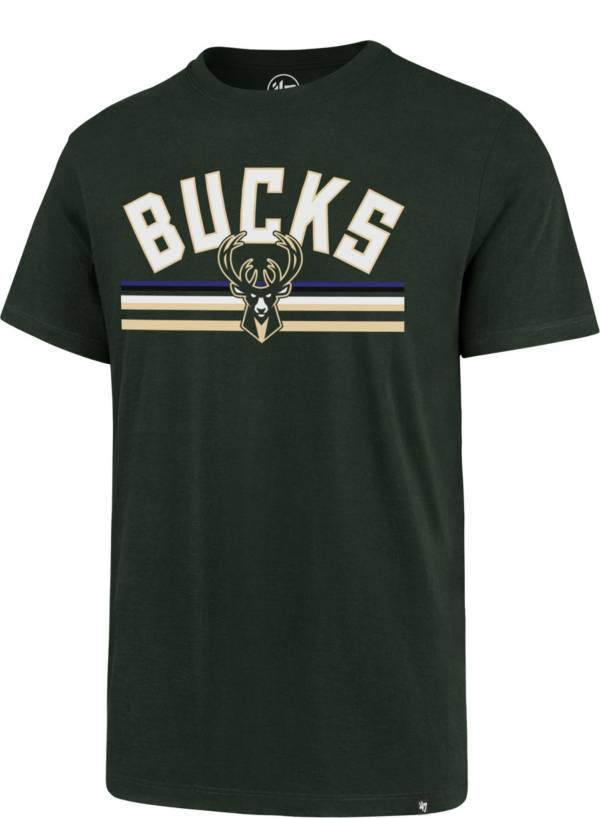 ‘47 Men's Milwaukee Bucks Green Show Up T-Shirt