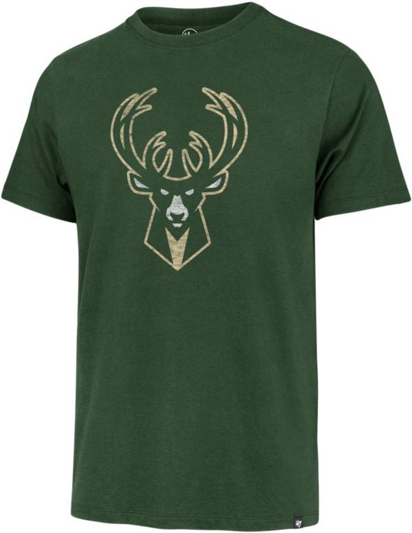 '47 Men's Milwaukee Bucks Green T-Shirt