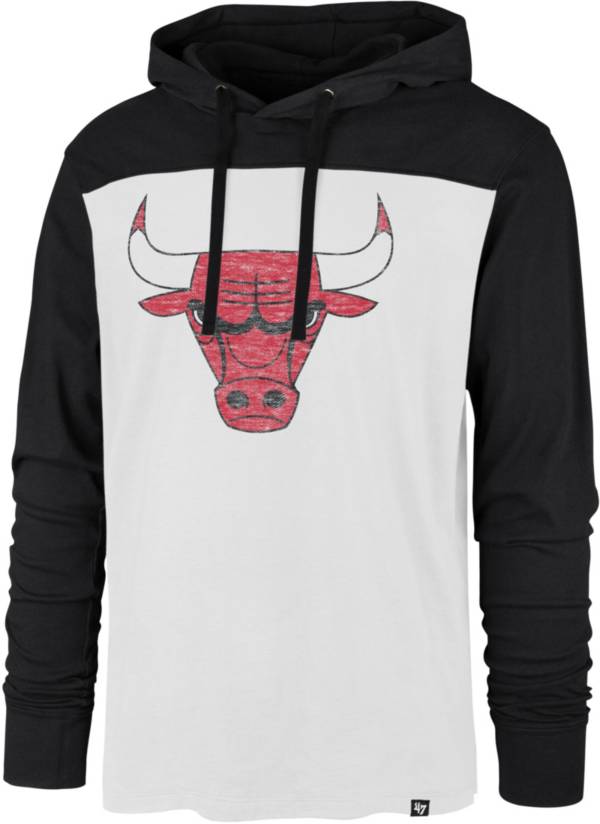 ‘47 Men's Chicago Bulls White Wooster Pullover Hoodie