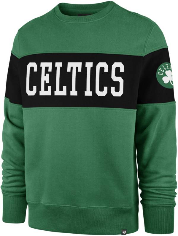‘47 Men's Boston Celtics Green Interstate Crewneck Sweatshirt product image