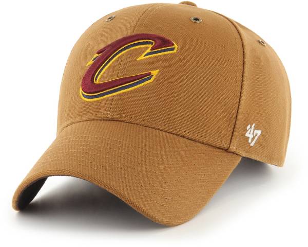 ‘47 Men's Cleveland Cavaliers Brown Carhartt MVP Adjustable Hat