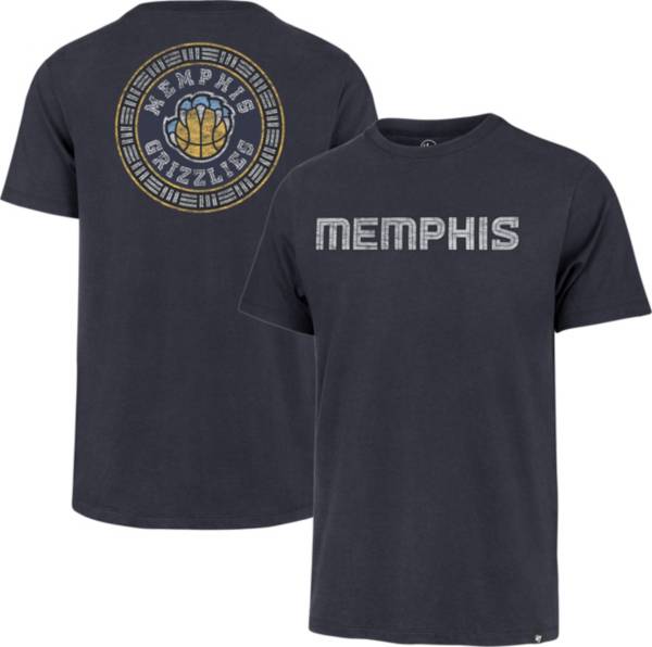 '47 Men's 2021-22 City Edition Memphis Grizzlies Blue MVP Short Sleeve T-Shirt