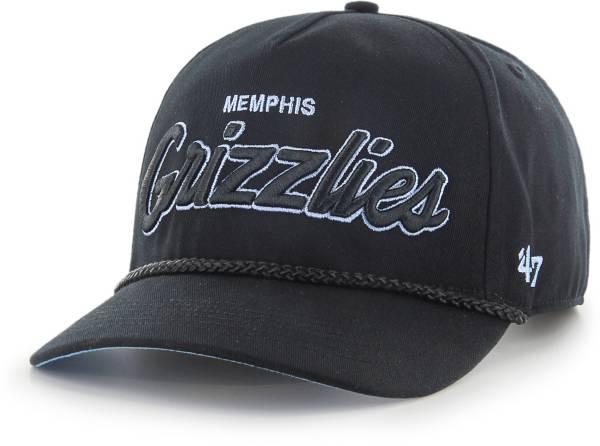 ‘47 Men's Memphis Grizzlies Black Adjustable Hat