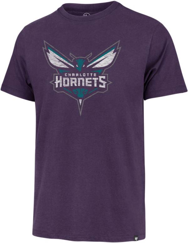 '47 Men's Charlotte Hornets Purple T-Shirt