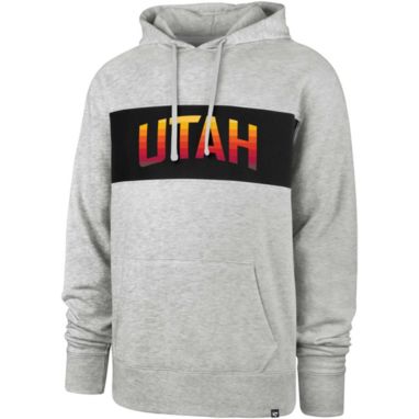 sorry, ‘47 Men's 2021-22 City Edition Utah Jazz Grey Chest Pass Pullover Hoodie is currently out of stock