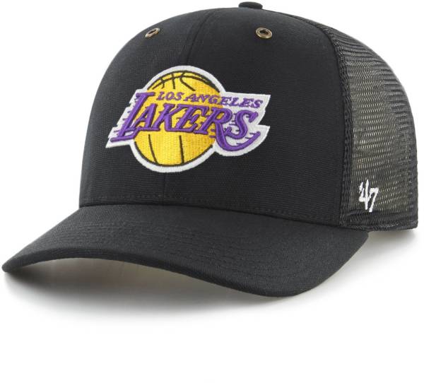 ‘47 Men's Los Angeles Lakers Black Carhartt MVP Adjustable Mesh Hat