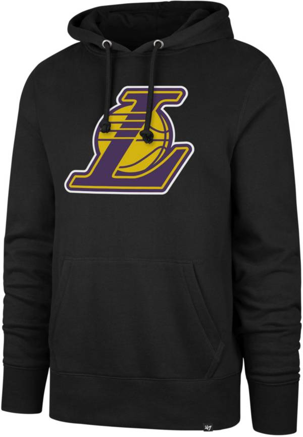 ‘47 Men's Los Angeles Lakers Black Headline Hoodie