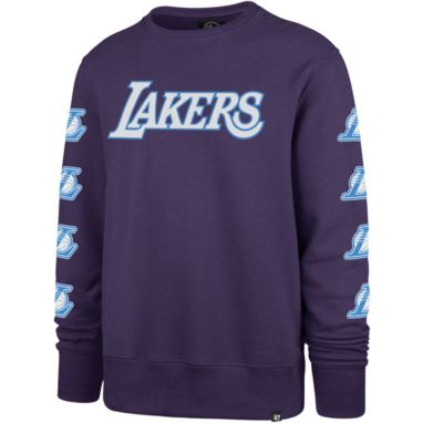 sorry, ‘47 Men's 2021-22 City Edition Los Angeles Lakers Purple Headline Crewneck Sweatshirt is currently out of stock