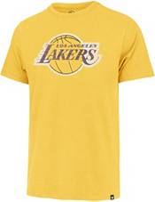 47 Lakers Showtime Yellow Cut Off Shoulder T-shirt XL