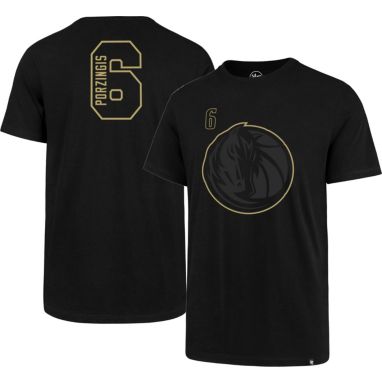 sorry, ‘47 Men's Dallas Mavericks Kristaps Porzingis Number T-Shirt is currently out of stock
