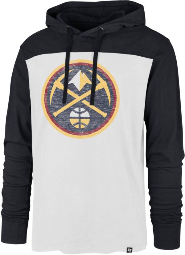 ‘47 Men's Denver Nuggets White Wooster Pullover Hoodie