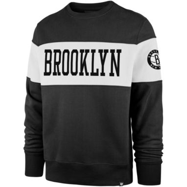 sorry, ‘47 Men's Brooklyn Nets Black Interstate Crewneck Sweatshirt is currently out of stock