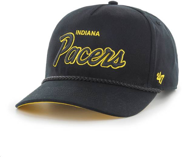 ‘47 Men's Indiana Pacers Black Adjustable Hat product image
