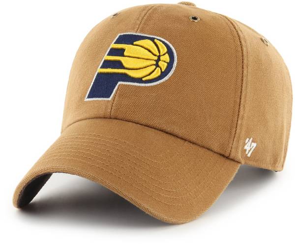 ‘47 Men's Indiana Pacers Brown Carhartt Clean-up Adjustable Hat