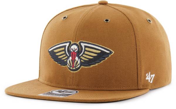 ‘47 Men's New Orleans Pelicans Brown Carhartt Captain Adjustable Hat