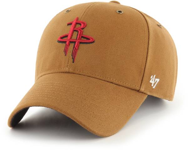 ‘47 Men's Houston Rockets Brown Carhartt MVP Adjustable Hat product image