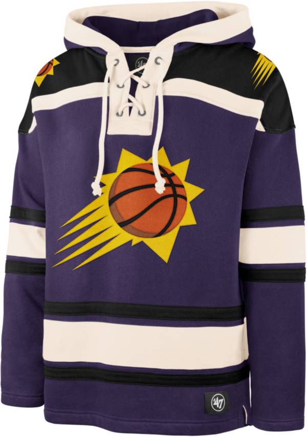 ‘47 Men's Phoenix Suns Purple Lacer Hoodie