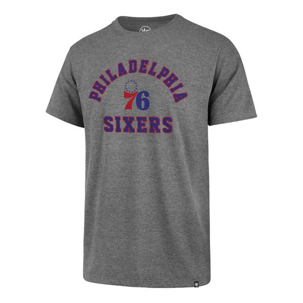 ‘47 Men's Philadelphia 76ers Grey Arch T-Shirt