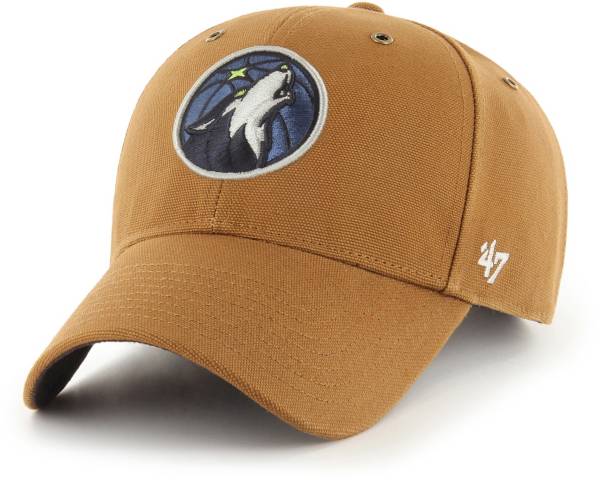 ‘47 Men's Minnesota Timberwolves Brown Carhartt MVP Adjustable Hat