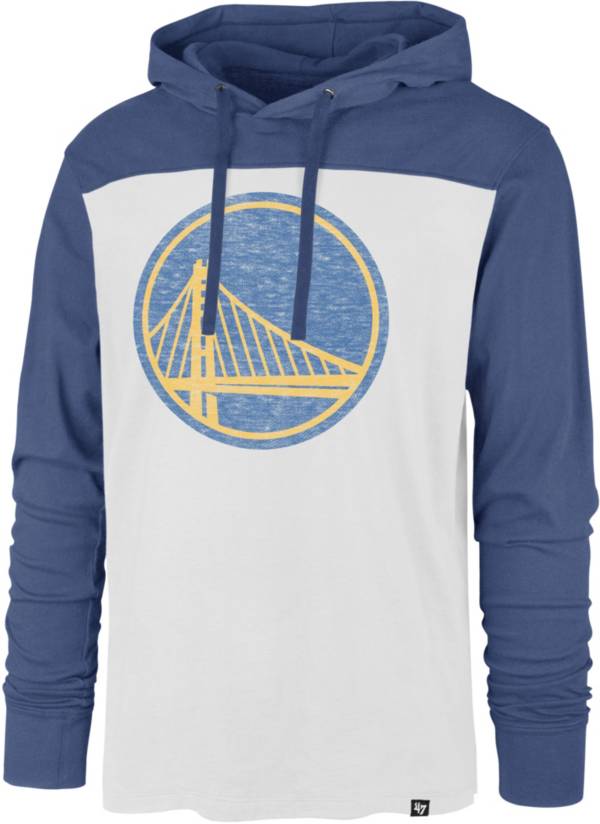 ‘47 Men's Golden State Warriors White Wooster Pullover Hoodie