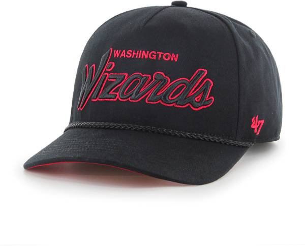 ‘47 Men's Washington Wizards Black Adjustable Hat