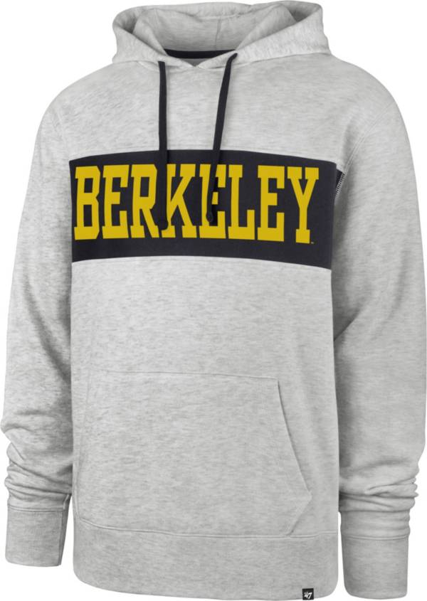 ‘47 Men's Cal Golden Bears Grey Chest Pass Pullover Hoodie