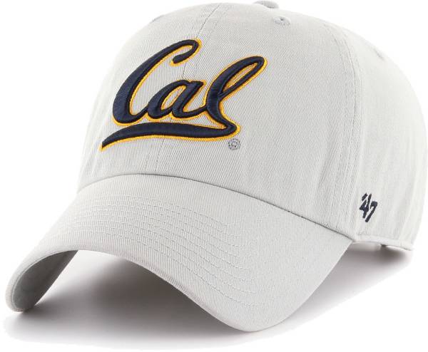 ‘47 Men's Cal Golden Bears Grey Clean Up Adjustable Hat