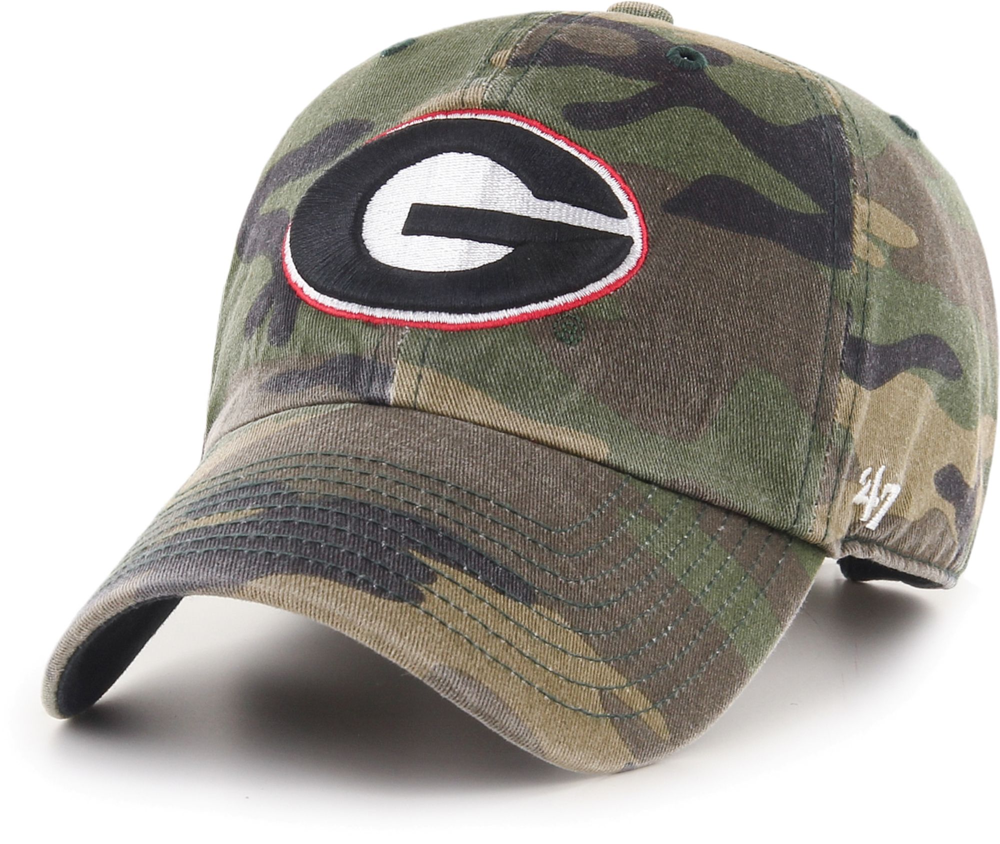 '47 Men's Georgia Bulldogs Clean Up Camo Adjustable Hat product image