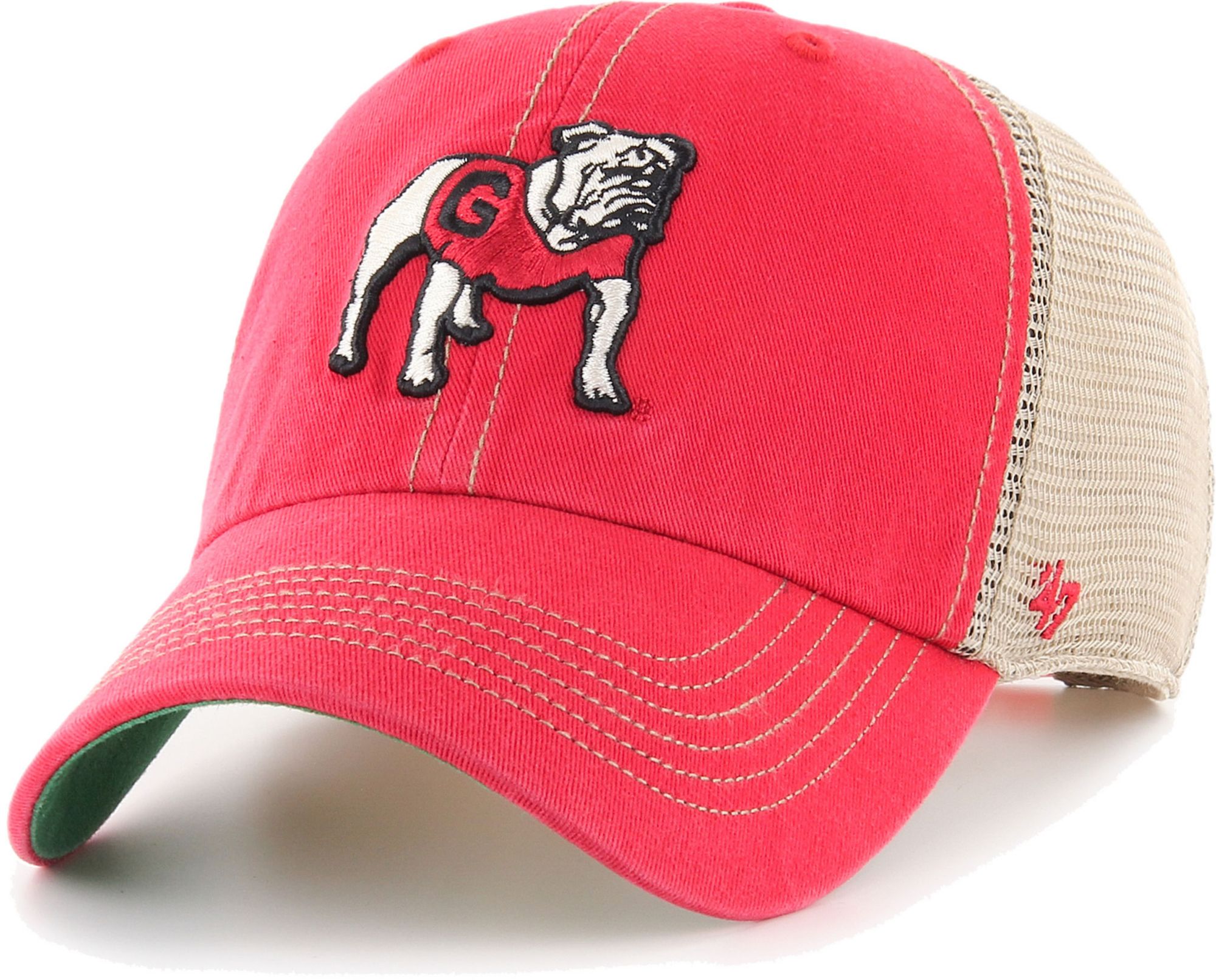 '47 Men's Georgia Bulldogs Red Trawler Clean Up Adjustable Hat product image