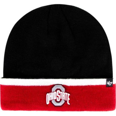 sorry, ‘47 Men's Ohio State Buckeyes Black Sub-Zero Cuffed Knit Beanie is currently out of stock