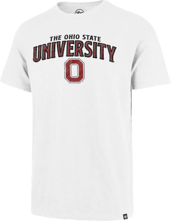 ‘47 Men's Ohio State Buckeyes White Scrum T-Shirt