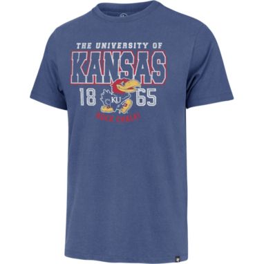 sorry, ‘47 Men's Kansas Jayhawks Blue T-Shirt is currently out of stock
