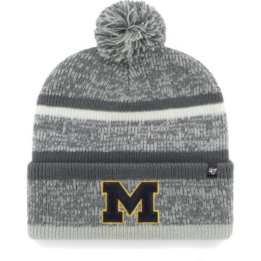 sorry, ‘47 Men's Michigan Wolverines Grey Northward Cuff Knit Beanie is currently out of stock