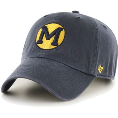 sorry, ‘47 Men's Michigan Wolverines Blue Ice Clean Up Adjustable Hat is currently out of stock