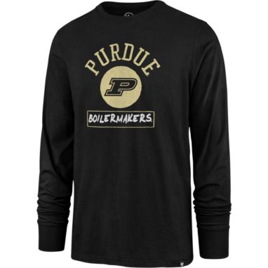 sorry, ‘47 Men's Purdue Boilermakers Black Super Rival Long Sleeve T-Shirt is currently out of stock