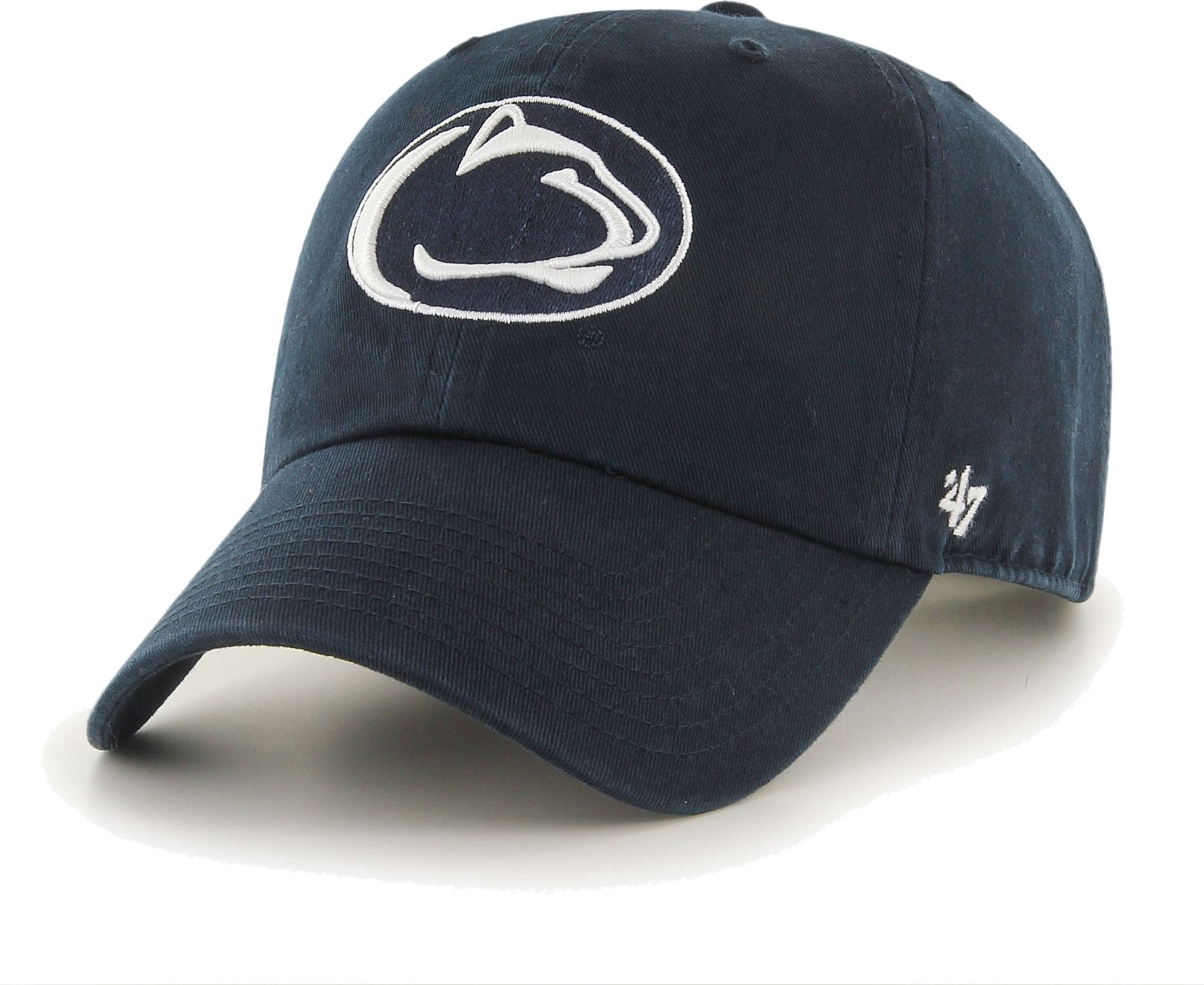 '47 Men's Penn State Nittany Lions Blue Clean Up Adjustable Hat product image