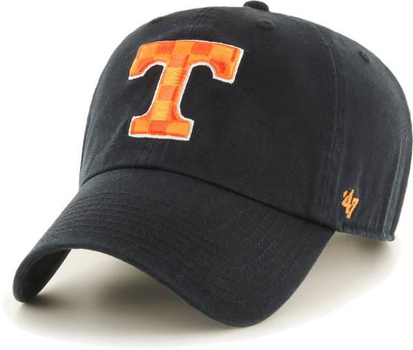 ‘47 Men's Tennessee Volunteers Black Clean Up Adjustable Hat