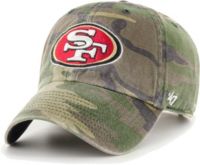 47 Men's San Francisco 49ers Camo Adjustable Clean Up Hat