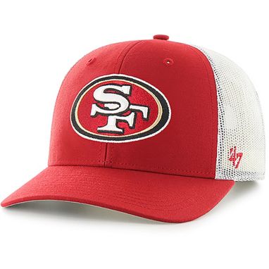 sorry, '47 Men's San Francisco 49ers Red Adjustable Trucker Hat is currently out of stock