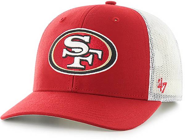 '47 Men's San Francisco 49ers Red Adjustable Trucker Hat