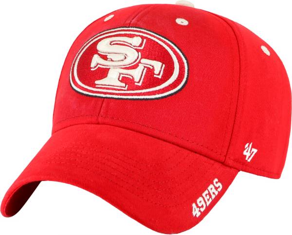 47 Men's San Francisco 49ers Reign MVP Red Adjustable Hat