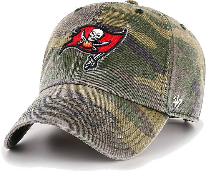 Men's Tampa Bay Rays '47 Camo Team Clean Up Adjustable Hat