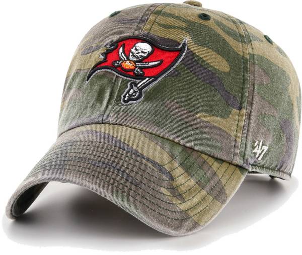 47 Men's Tampa Bay Buccaneers Camo Adjustable Clean Up Hat