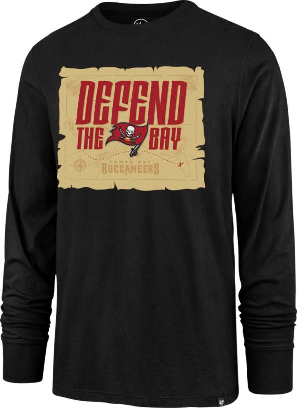 '47 Men's Tampa Bay Buccaneers Defend the Bay Black Long Sleeve T-Shirt ...