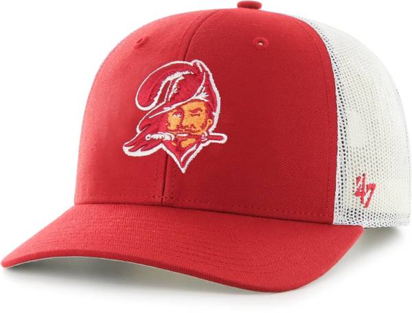 '47 Men's Tampa Bay Buccaneers Red Legacy Adjustable Trucker Hat