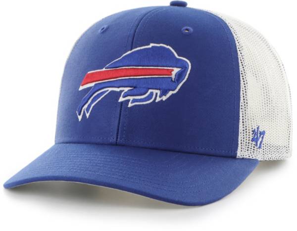 '47 Men's Buffalo Bills Royal Adjustable Trucker Hat