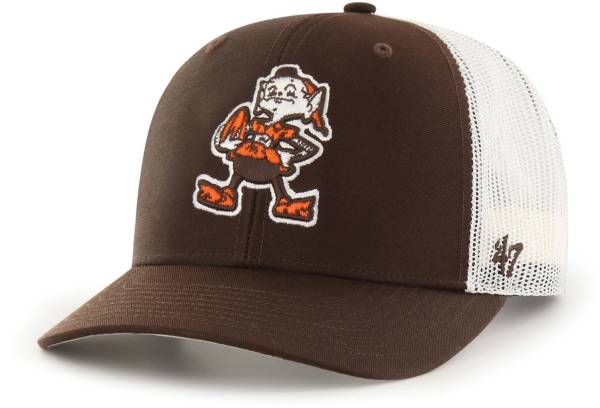 '47 Men's Cleveland Browns Brown Legacy Adjustable Trucker Hat product image
